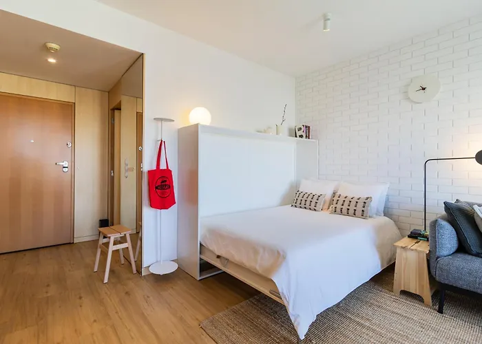 S1405 - Practical And Modern - Ac, Balcony And Parking 公寓 波尔图